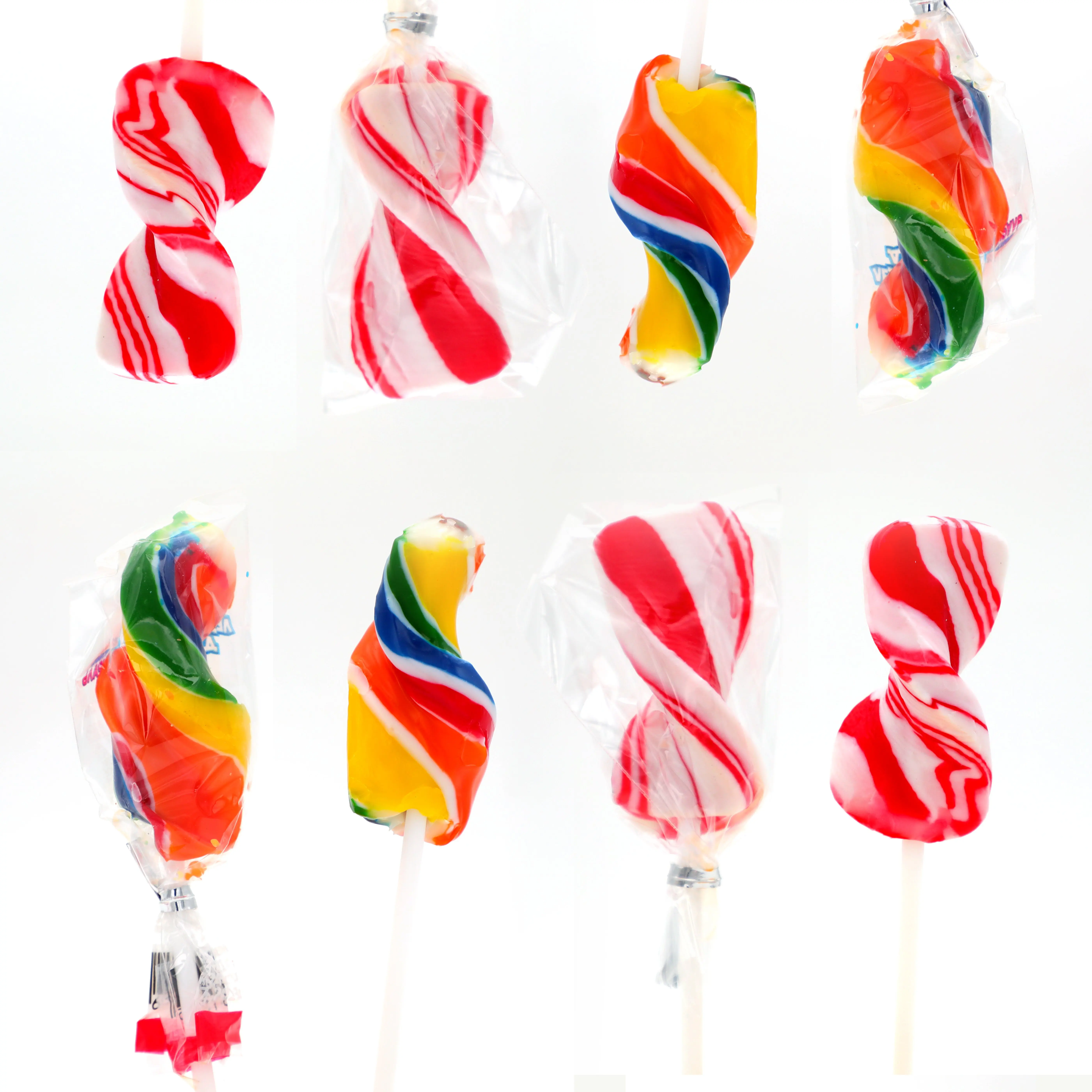 Tornado Hard Lollipop Spiral Fruity Sugar Sweet Candy Factory Wholesale Price Favorable