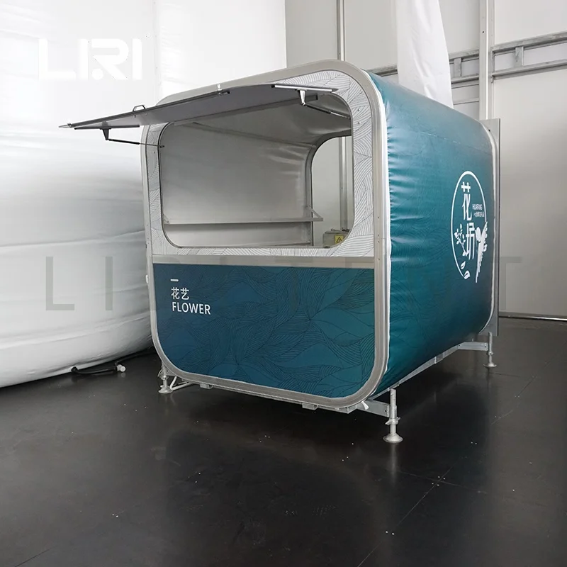 Small Modular Box Capsule Store Tent for Pop Up Outdoor Flower Shop Marketing