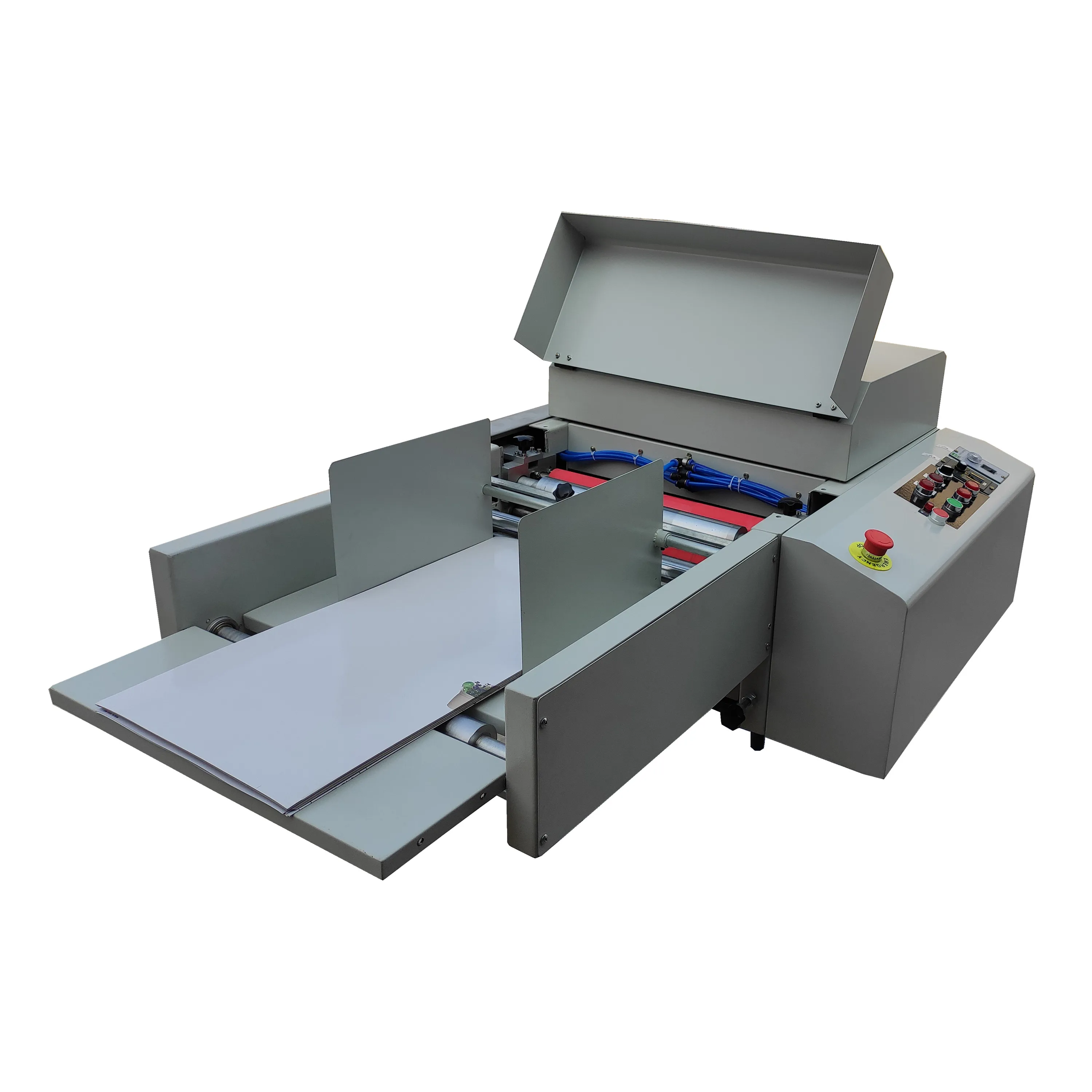 desktop uv roll coating machine with auto feeder coater uv drying machines