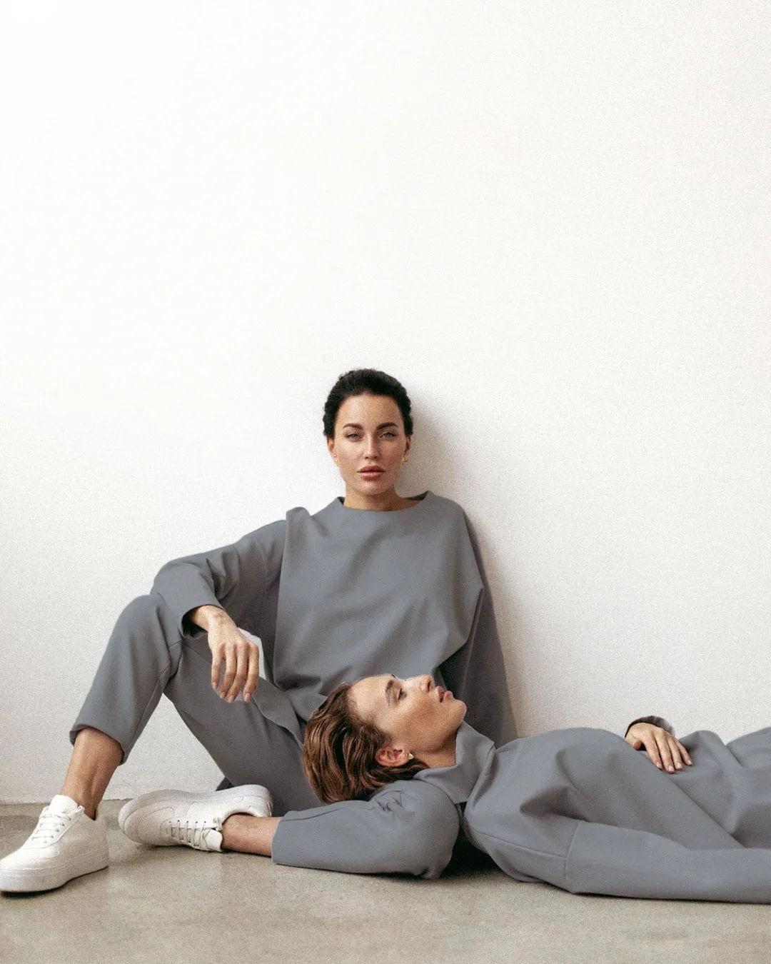 Womens 2 Piece Set Clothing Casual Loose Fit Round Neck Turtle Neck Top and Pants 2 Piece Set Fall Clothing for Ladies Spring