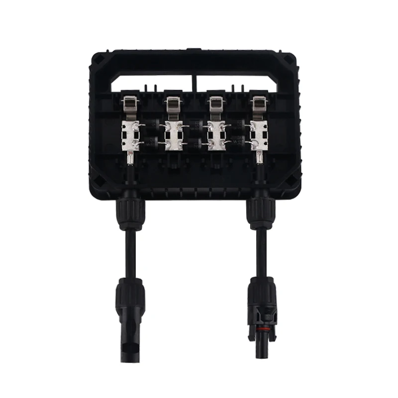 High Power IP67 Waterproof PV Solar Junction Box With Plastic Buckle