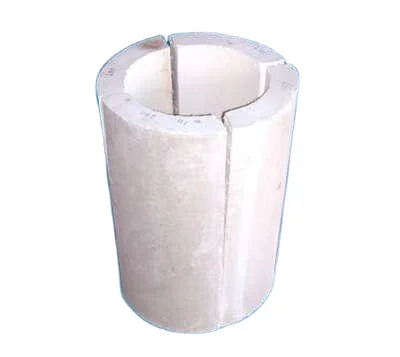 Good thermal high quality Calcium Silicate insulation pipe section