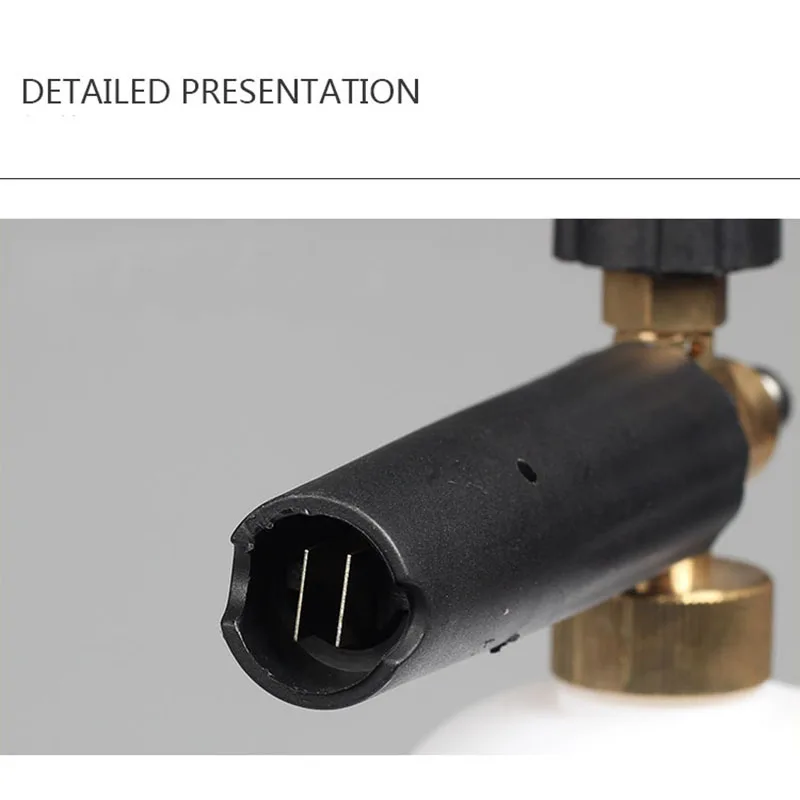 Pressure Washer Soap Foamer Maker Cleaning Jet High pressure foam watering can Sprayer Copper Nozzle Snow Foam Lance