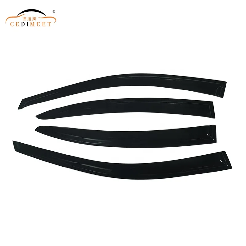 Car Exterior Accessories Window Deflector Acrylic Sun Visor Rain Guard Vent Wind Guard For Volkswagen Polo Sedan 2005-2010