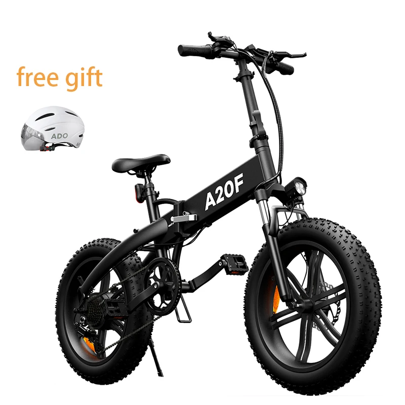 EU UK US CA Warehouse ADO A20F Electric Fat Tire Bike Bicycle Folding ebike Electric Hybrid City Mountain Road Bike e Bike