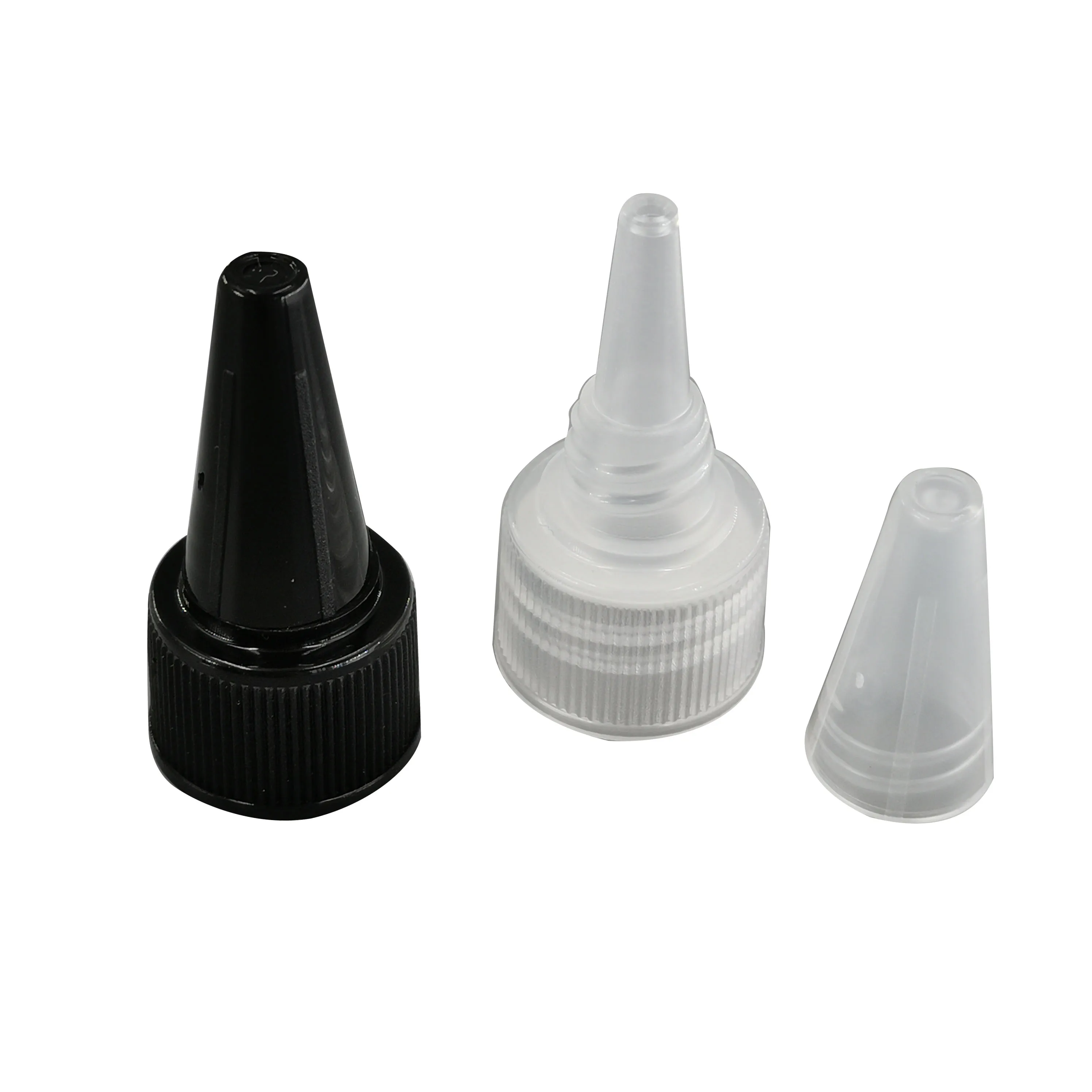 20/24/410 plastic sauce bottle lids closures long nozzle screw dropper cap twist dispensing caps for households cleaner