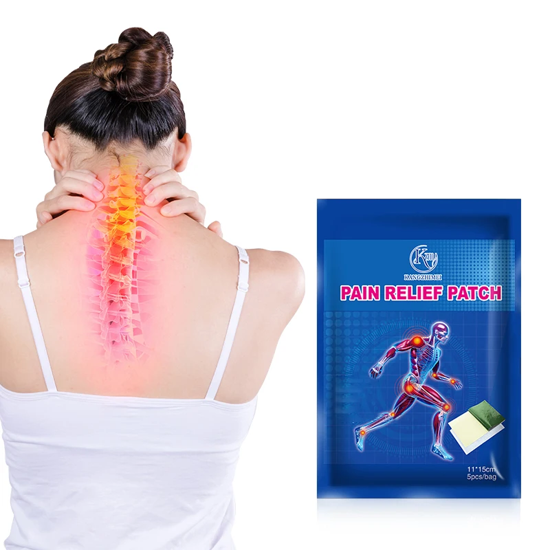 High Quality Heat Pain Plaster Patch for Muscle Elastic Fabric Transdermal
