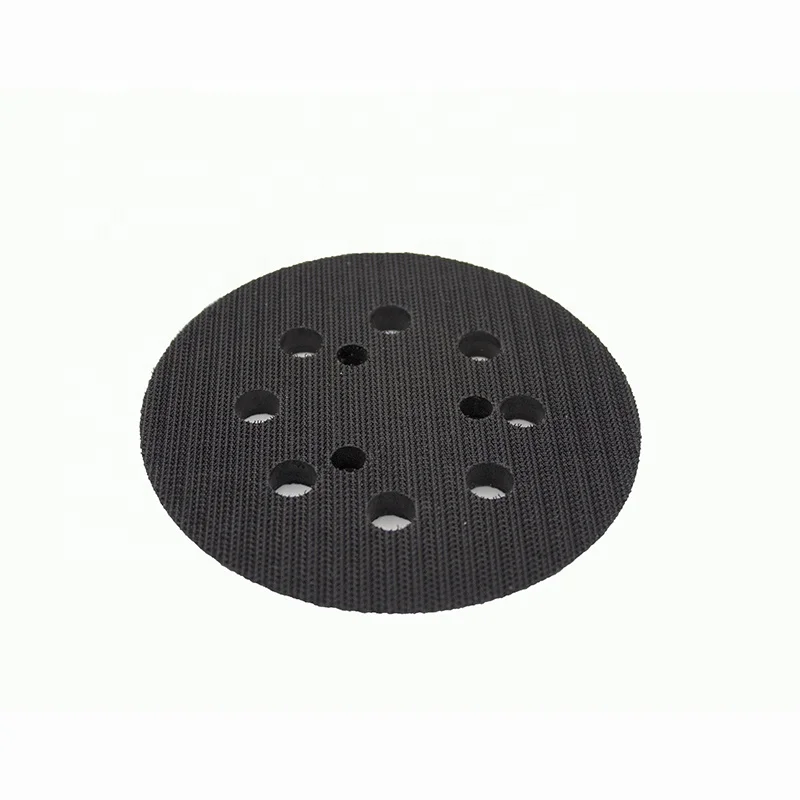 high quality 125mm 8holes polisher and sander sanding backing pad