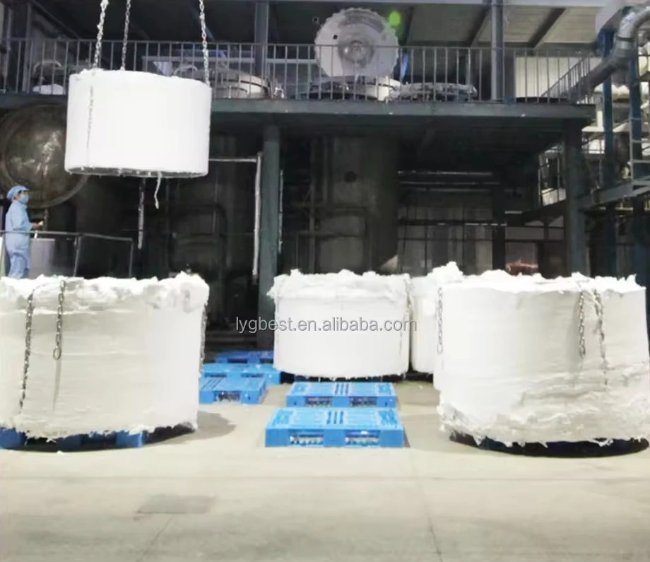 Отбеленная хлопковая ткань Linter Pulp