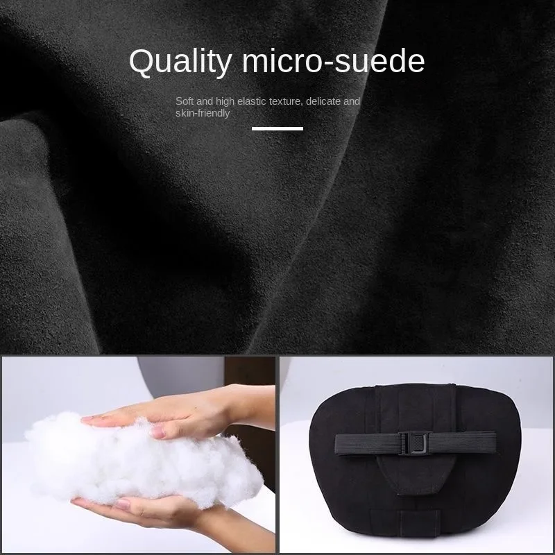 Car Headrest Neck Support Seat / Maybach Design S Class Soft Universal Adjustable Car Pillow Neck Rest Cushion pillow suede
