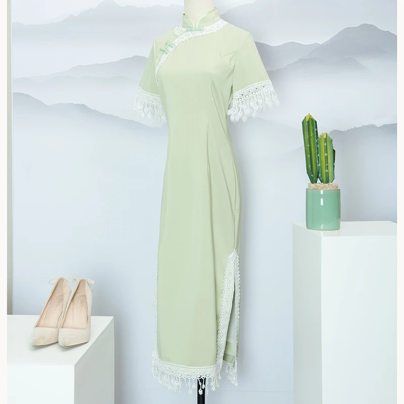 Wholesale Guaranteed Quality Modern Qipao Fine Cheongsam Chinese Traditional Clothing