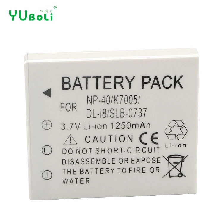 3,7 V 1250 мА/ч, серый аккумуляторная FNP-40 K7005 NP-40 аккумуляторная батарея для зарядки Ноута и сотового телефона Fujifilm цифровая камера FinePix Z5fd Z3 Z2 Z1 J50 V10