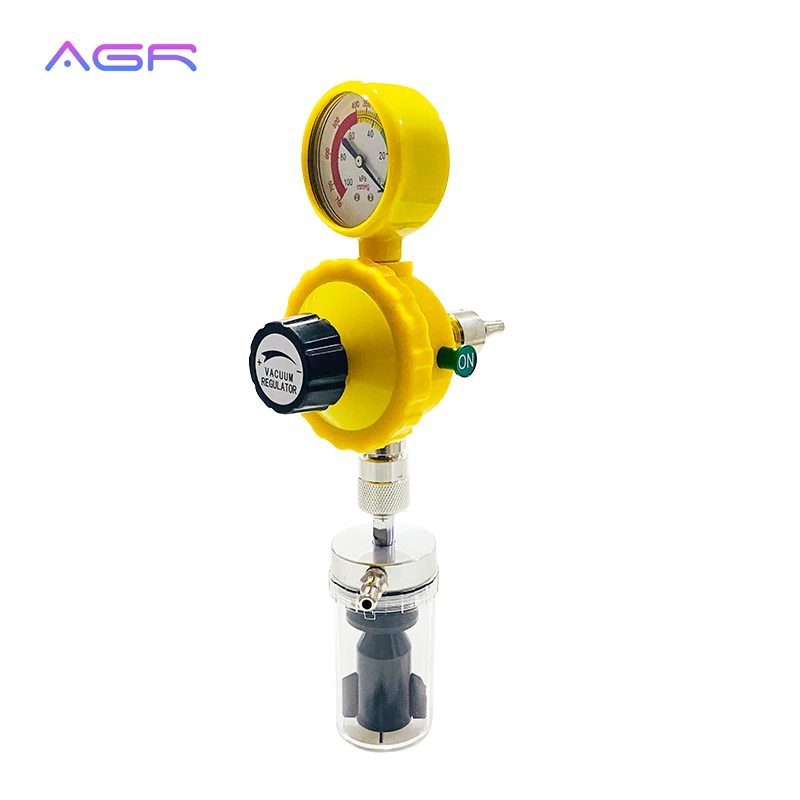 Hospital Suction Regulator Medical Wall Mounted BS Standard Vacuum Regulator Suction Unit