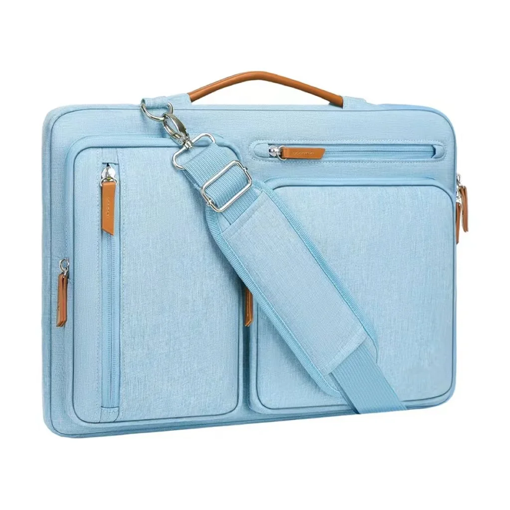 Large Capacity Waterproof Shock polyester Travel Computer Sleeve Business OEM unisex Laptop Sleeve Bag from Manufacturer
