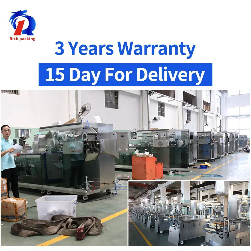DPP260S Automatic Fast Blisters Packer Machinery Automated Mini Dose DPP 260 Liquid Blister Packing Machine