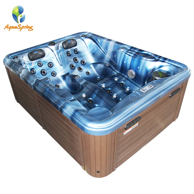 Роскошные модные один человек джакузи ванна массаж гидромассажная Ванна