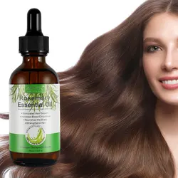 Высококачественное эфирное масло розмарина ALIVER для ускорения роста волос, чистое натуральное масло для ухода за волосами