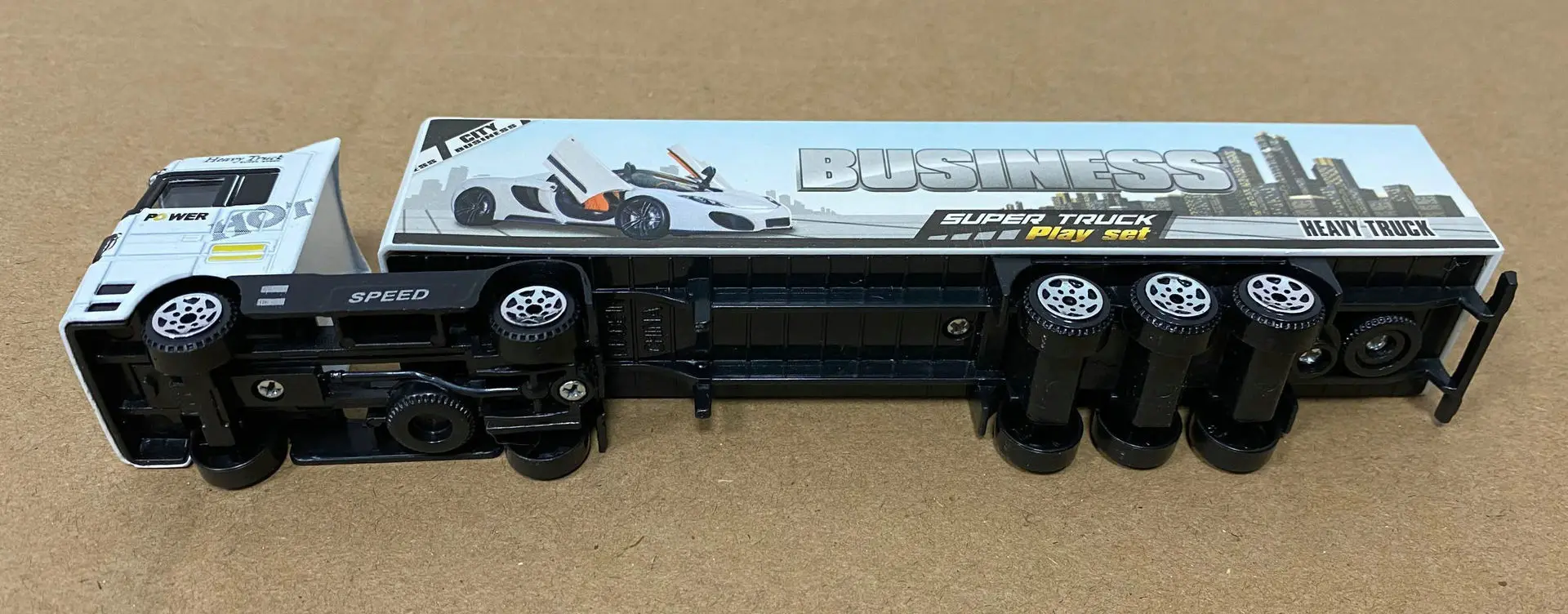 1:64 transportation truck metal model container truck toy