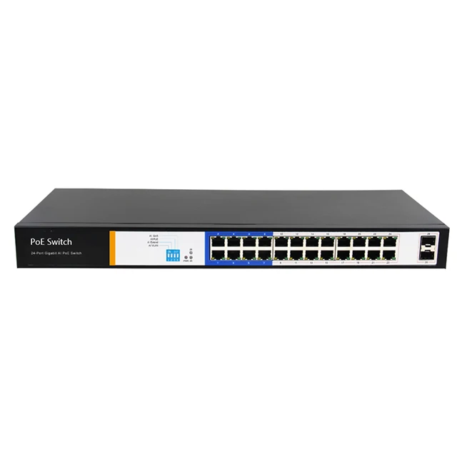 
New product 24 port full gigabit switch non-management type 2SFP optical port 