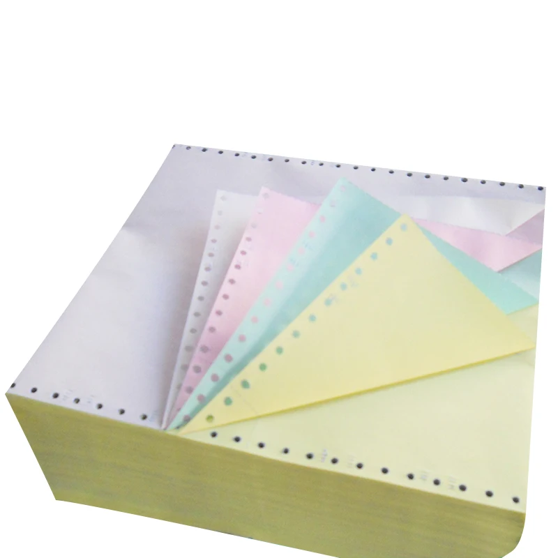 Factory Price 3ply professional ncr continuous printing carbonless paper in ream