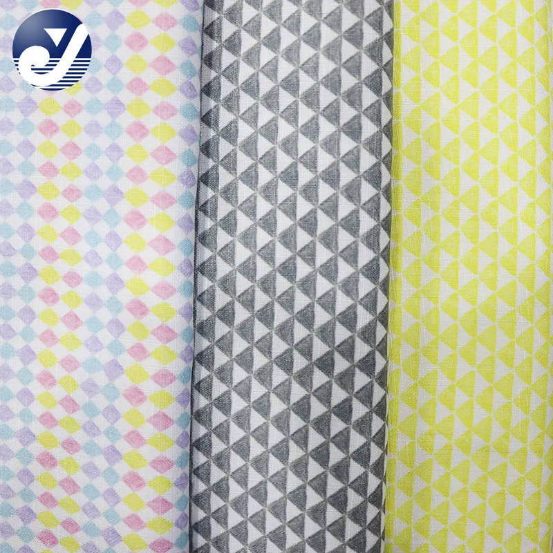 135gsm Slub Organic Twisted Bamboo Bundle Joint Fabric