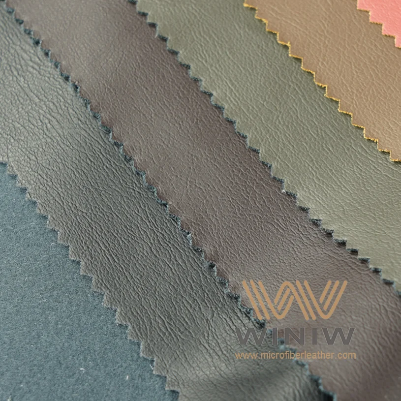 Garment Faux Leather Pvc Fabric PU Leatherette Leather Sofa Seat Skirt Leather soft jewelry Fabric For Clothing