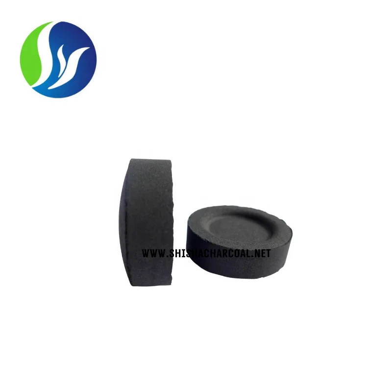 Golden Glow wholesale wood briquette 50mm hookah coals shisha charcoal  fast light hookah coal