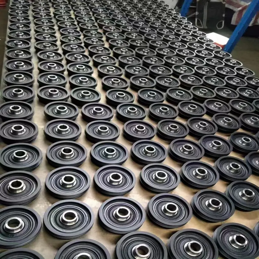 11237564969 crankshaft pulley for BMW e87 e90 e91 e92 e93 60 e61 e63 e64 e65 e66 e84 e83 e70 e85 e86 e89