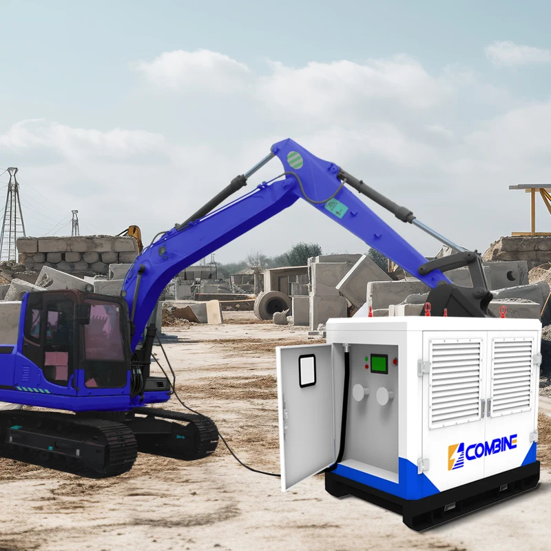 COMBINE All In One Mobile Solar Power Station Industrial 100kWh 200kWh Off Grid LiFePO4 Battery Energy Storage System