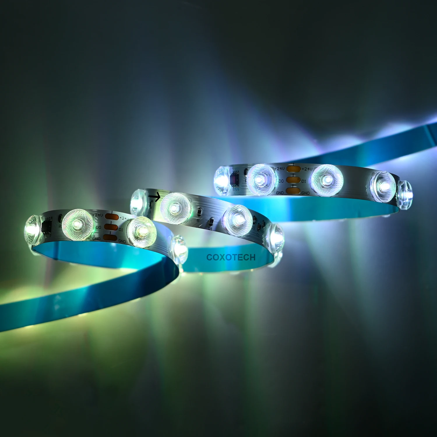 42leds 24V Digital RGB Flexible Diffuse Reflection LED Strip