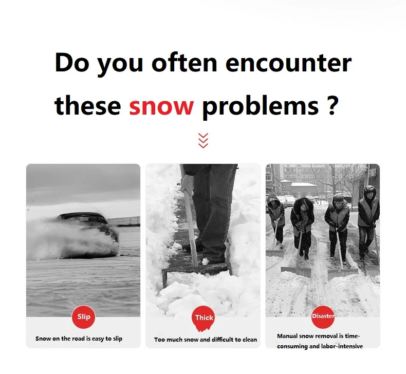 snow cleaning machine Snow Removal Equipment sweeper Wholesale Driving removal blower