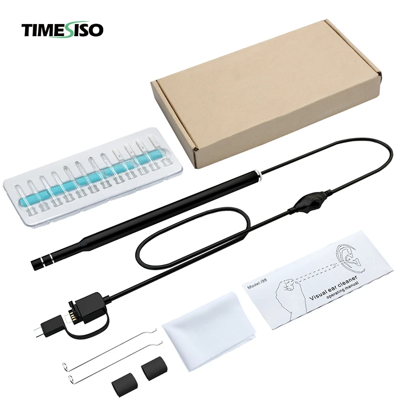  USB цифровой Отоскоп 3 в 1 профессиональный осмотр эндоскоп камера 720P HD визуальные изображения отоскоп для
