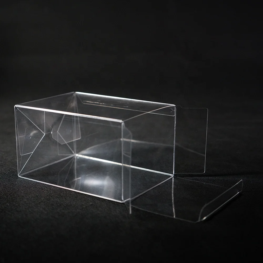 Wholesale Custom 6 inches  Auto-bottom Clear Transparent Acid free Vinyl for  funko pop protector .5mm