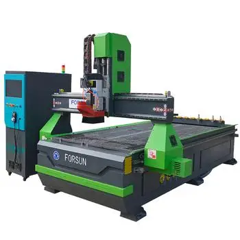 Высокоскоростной Серводвигатель ATC 1325 CNC маршрутизатор с вакуумным столом