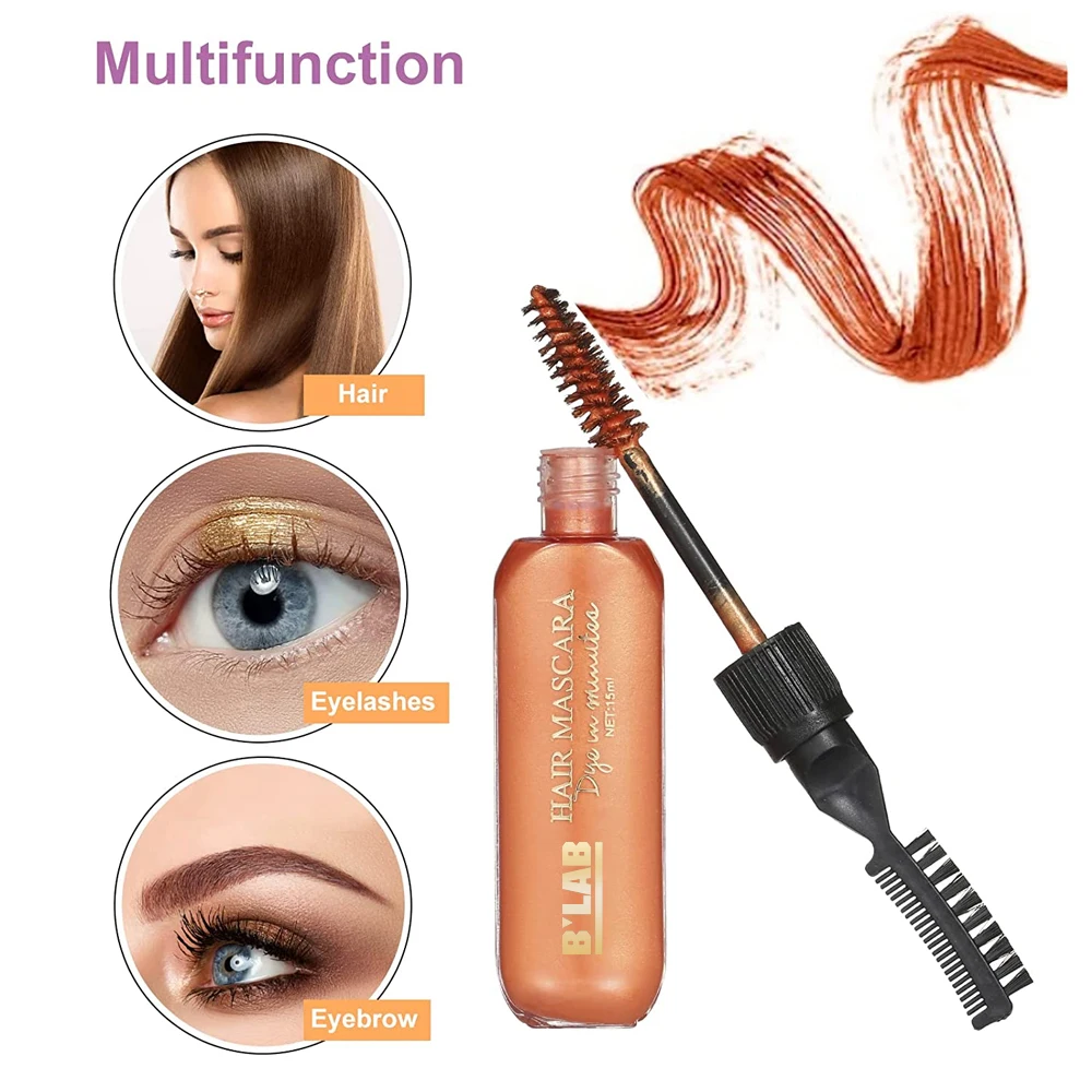 Cosplay Diy Non-toxic Washable Temporary Hair Color Chalk Set for Girls Hair Dye Combs Custom Logo Party Home Hair Coloring