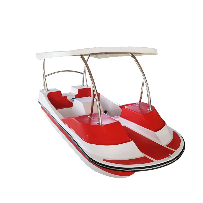 Hot Selling Water Play Equipment 4 Person Cheap Paddle Pedal Boat Water Boat Pedal Boats For Sale