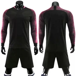 Wholesale Best Quality Brazil Polyester Football Jerseys Quick Dry Long Sleeve Soccer Jersey/