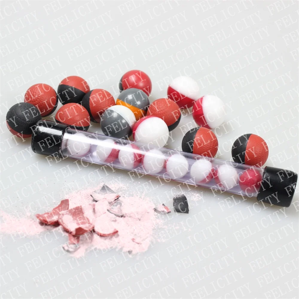Hot Selling New Shoot Paintball Calcium Bentonite Fill-Powder Pellets 0.68 Colorful Powder Ball
