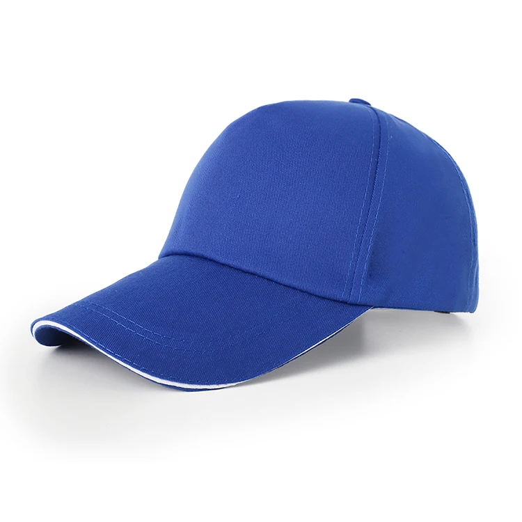 Оптовая продажа Женская атласная синяя спортивная шапка Gorras с вышивкой из 6 панелей мужские шапки для папы и