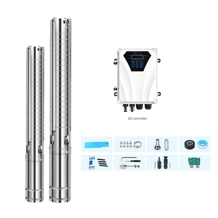 Погружной глубоководный насос 48 в 400 Вт 4м 3/ч 50 м для орошения