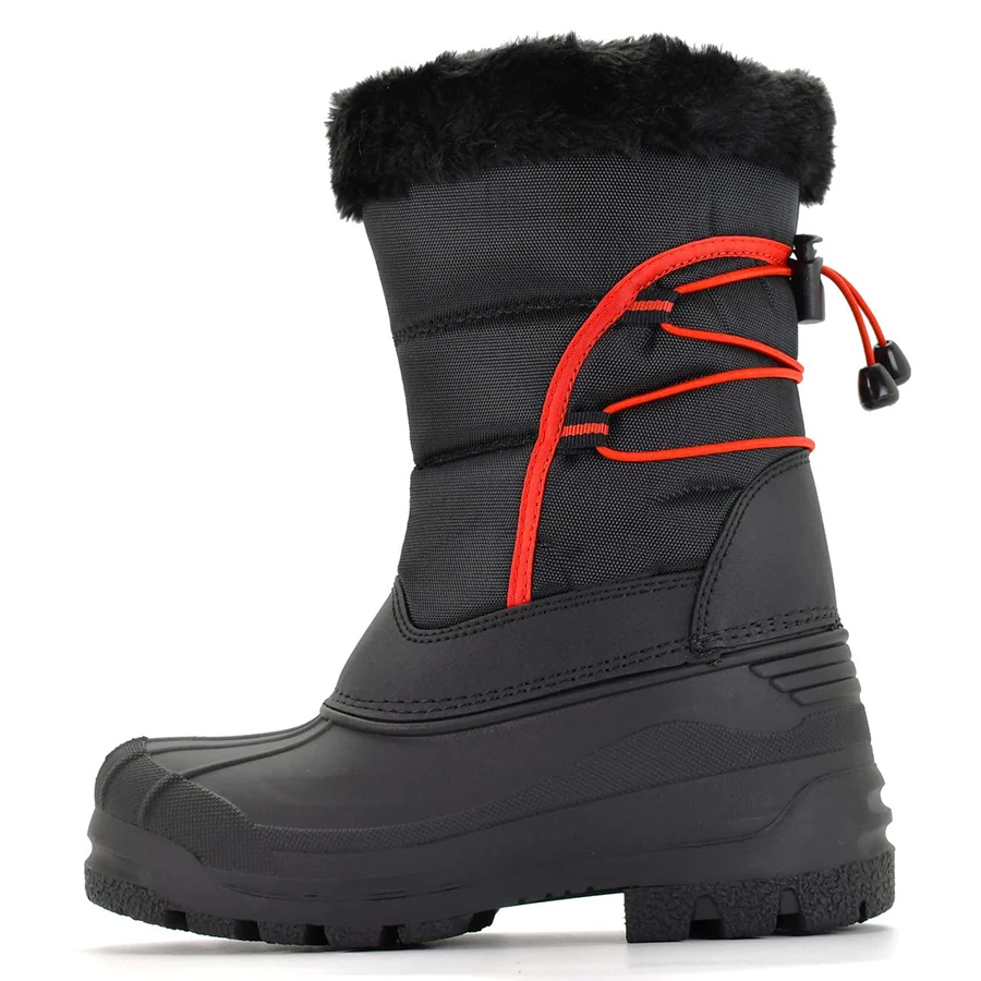 Kids Snow Boots Waterproof Unisex-Child Winter Boots Mid Calf Thermol Insulated Duck Boots