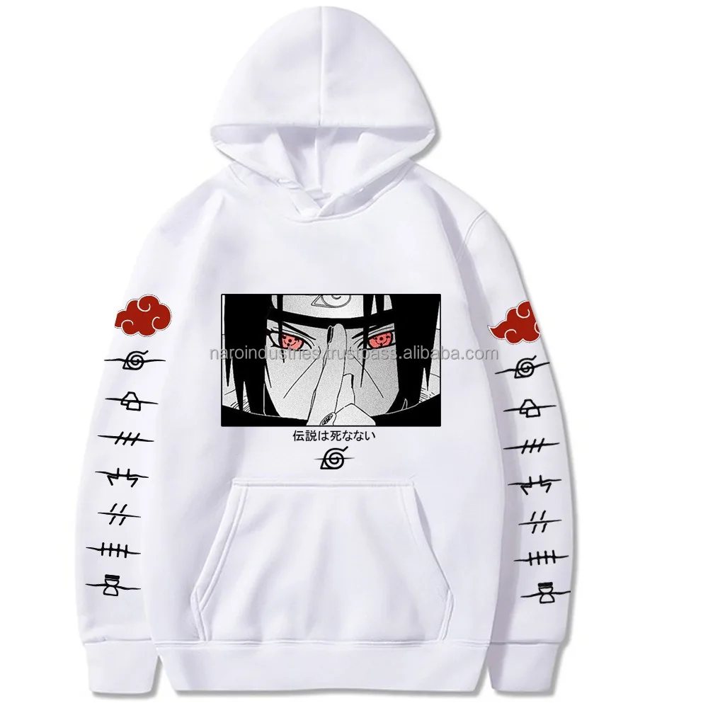 
Hot Selling Customized Naruto Design Pattern Unisex Sweatshirt Top Hoody Plus Size Fleece Casual Wear Hoodies 