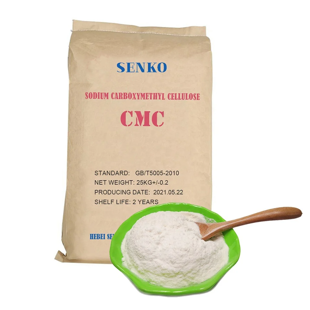 CMC Food Grade sodium carboxy methyl cellulose CMC 200 Powder Thickener production line