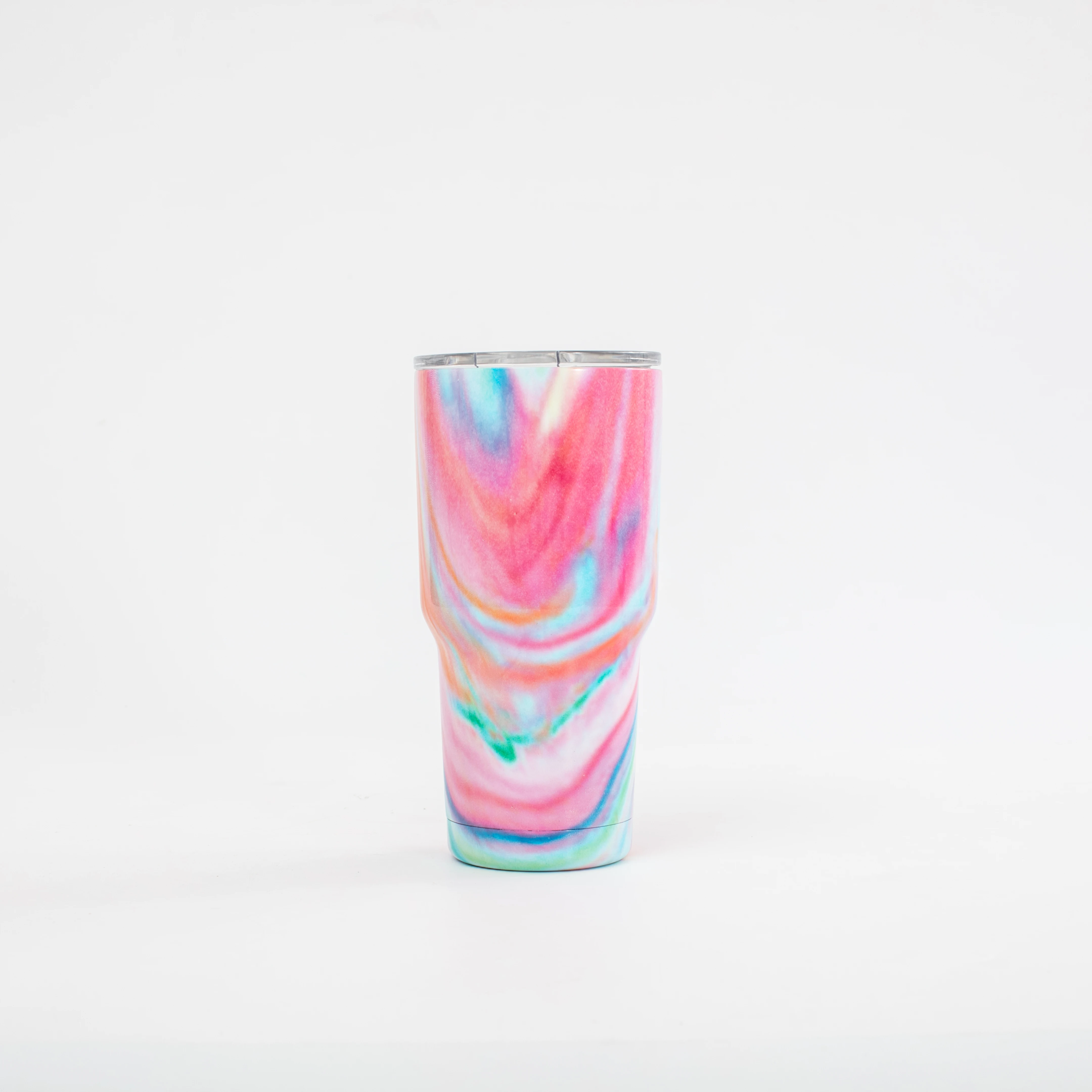 (Free Sample) Wholesale Double Wall Insulated Vacuum Magnetic Lid Coffee Tumbler Cup 30oz Stainless Steel Travel Beer Tumbler