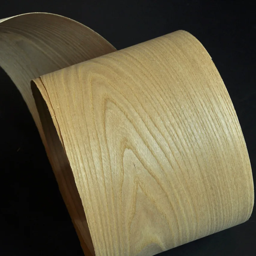 Greenland Recyclable and Renewable Natural Wood Veneer ELM(C.C) DIY Wallcovering Furniture Plywood MDF Flooring Door