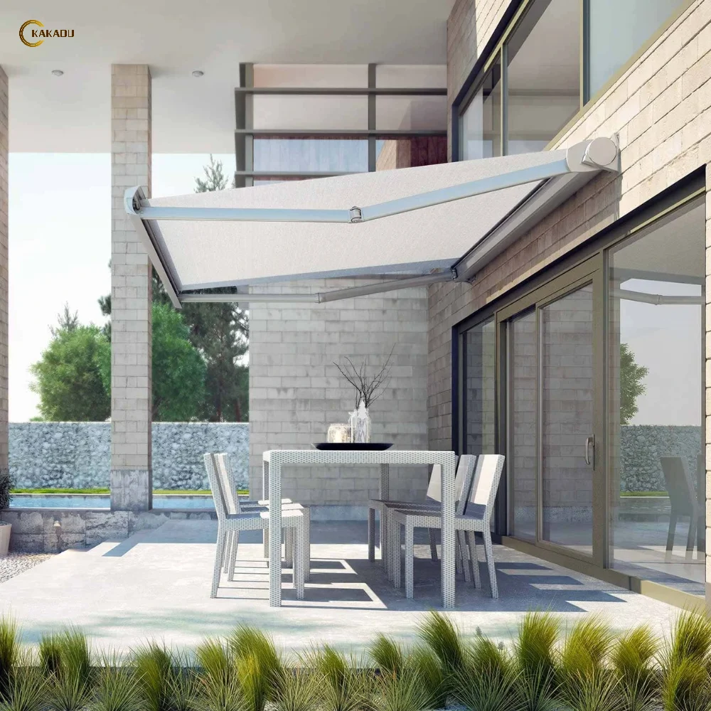 KAKADU Motorized Retractable Full Cassette Awning High-quality Retractable Awnings Product Type