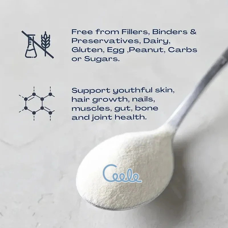 OEM&ODM Collagen Beauty Health Collagen Supplement Ingredient Marine Colagen Collagen Powder For Women & Man