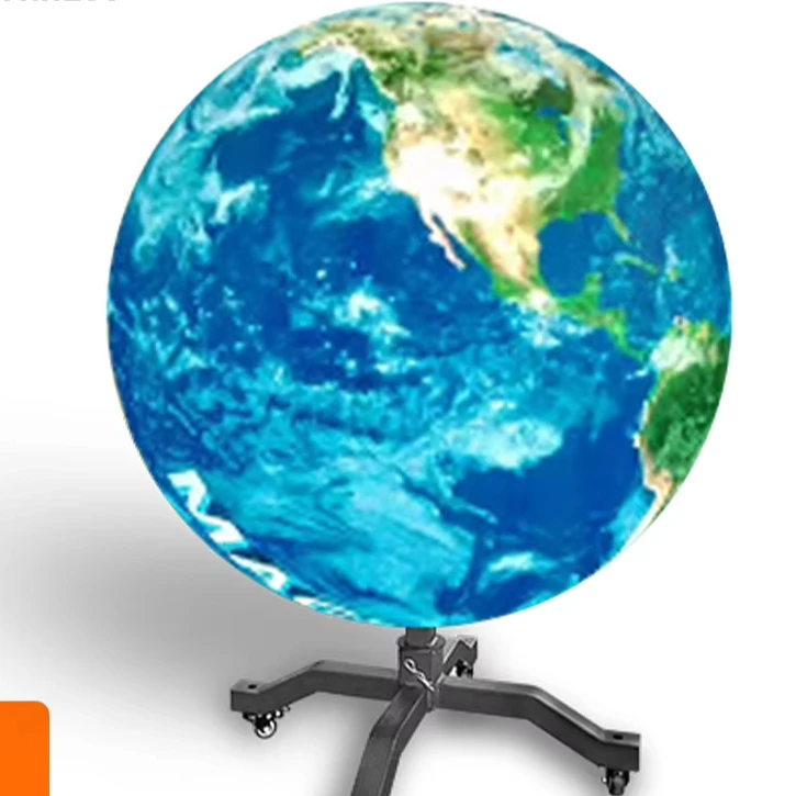 P2.5 sphere led display Indoor Outdoor Spherical LED Ball Screen P1 P2 P2.5 P3 P4 Globe Diameter 1m/1.5m/2m/3m/4m