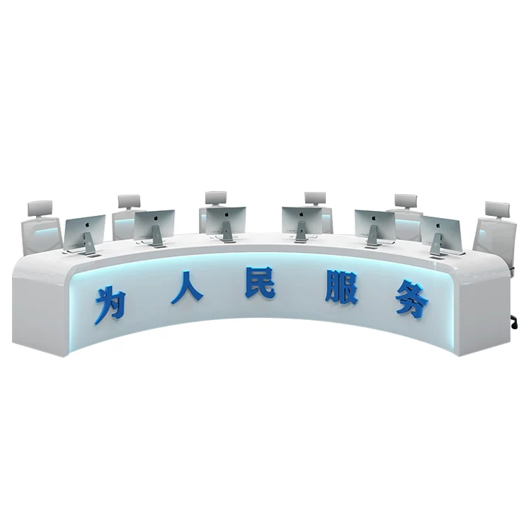 Foshan оптовая продажа интеллектуальный дизайн оборудование для управления системой безопасности командная центральная консоль рабочей станции
