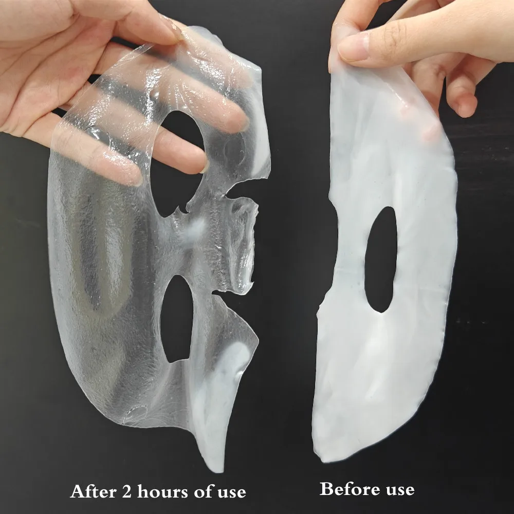 40 Minutes Absorbed Hydrolyzed Real Collagen Tension-Up Anti-Wrinkle Skin Care Facial Mask